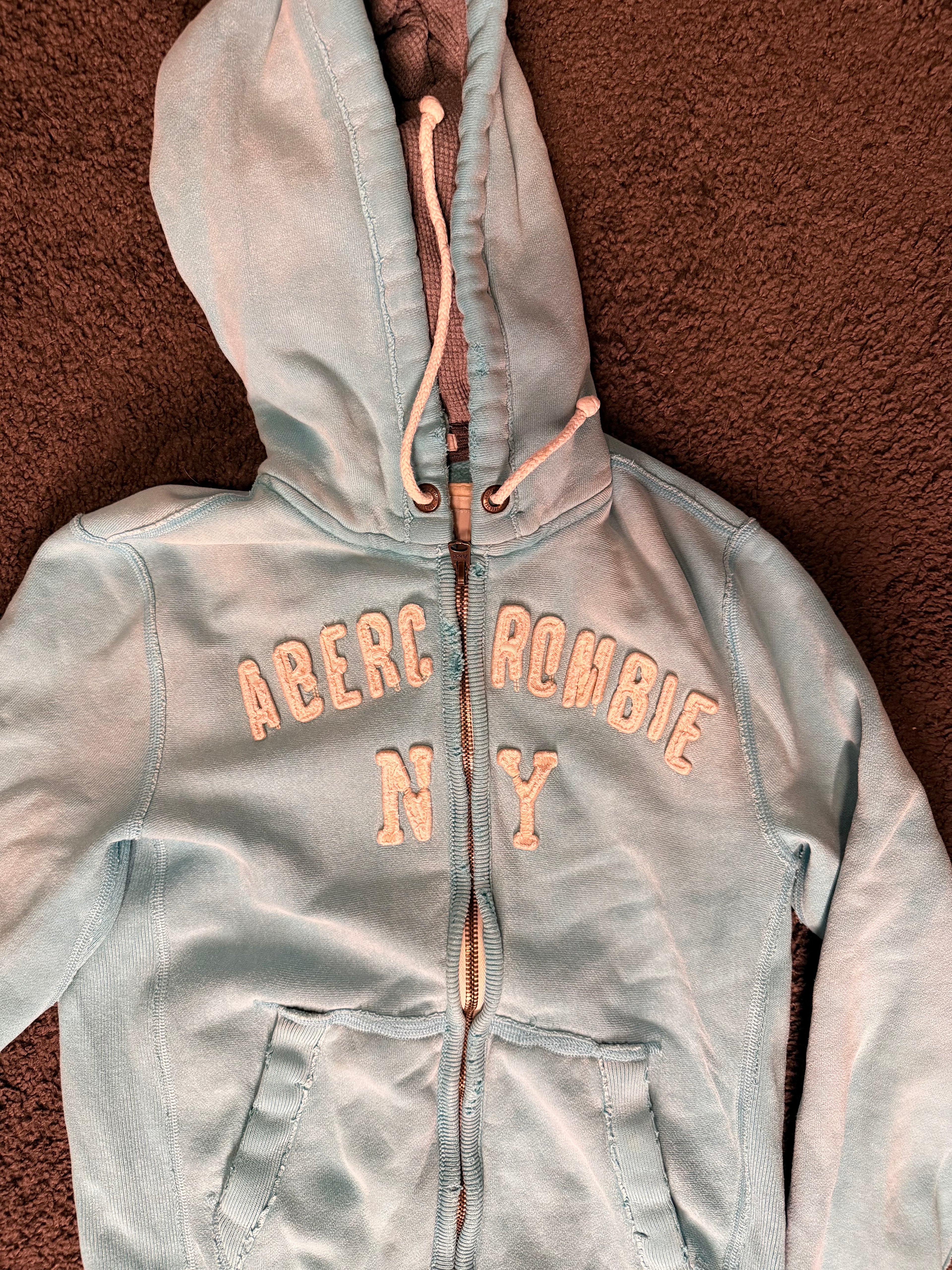 Vintage Abercrombie & Fitch Zip Hoodie