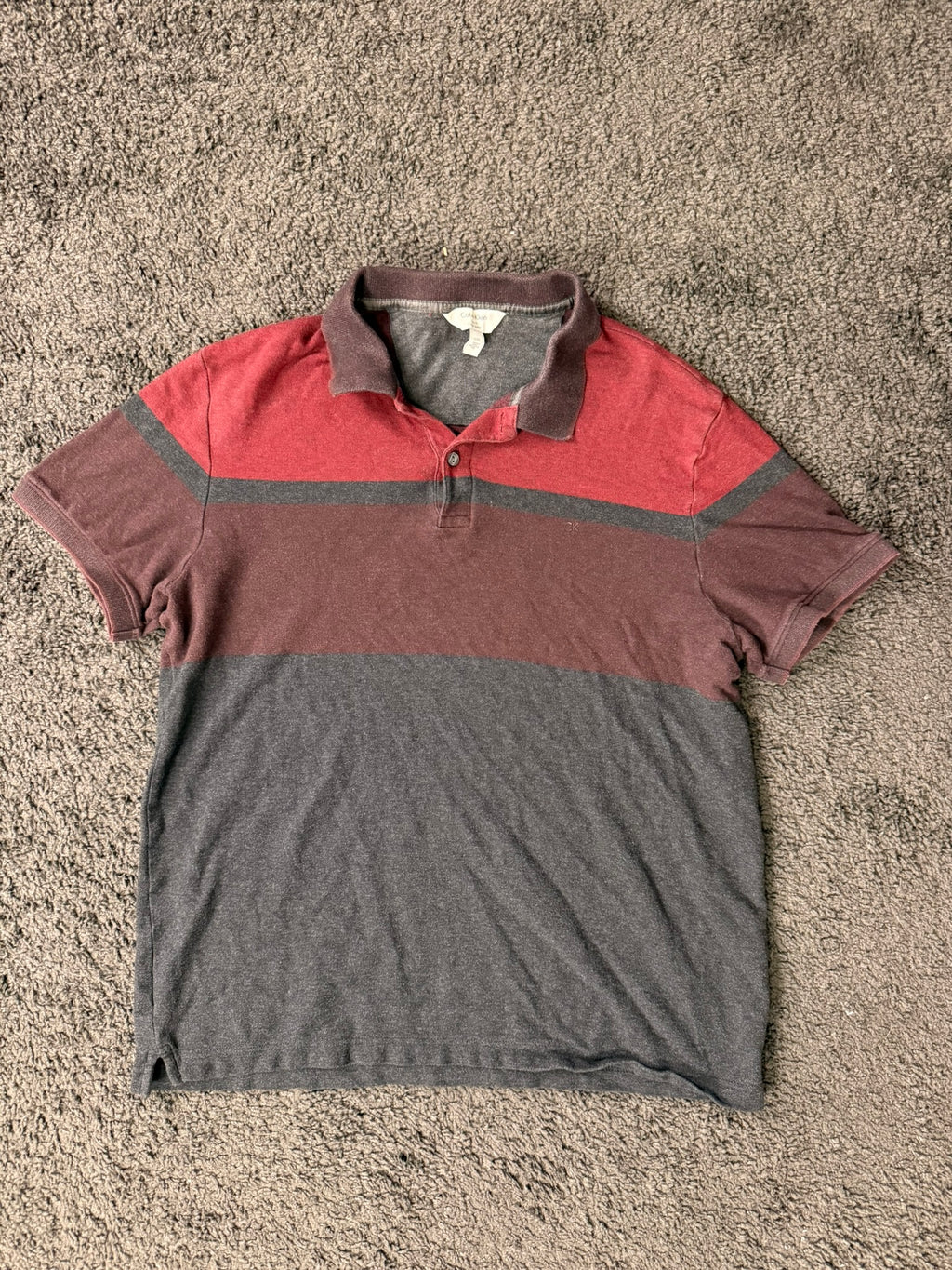 Calvin Klein Polo Shirt gestreift