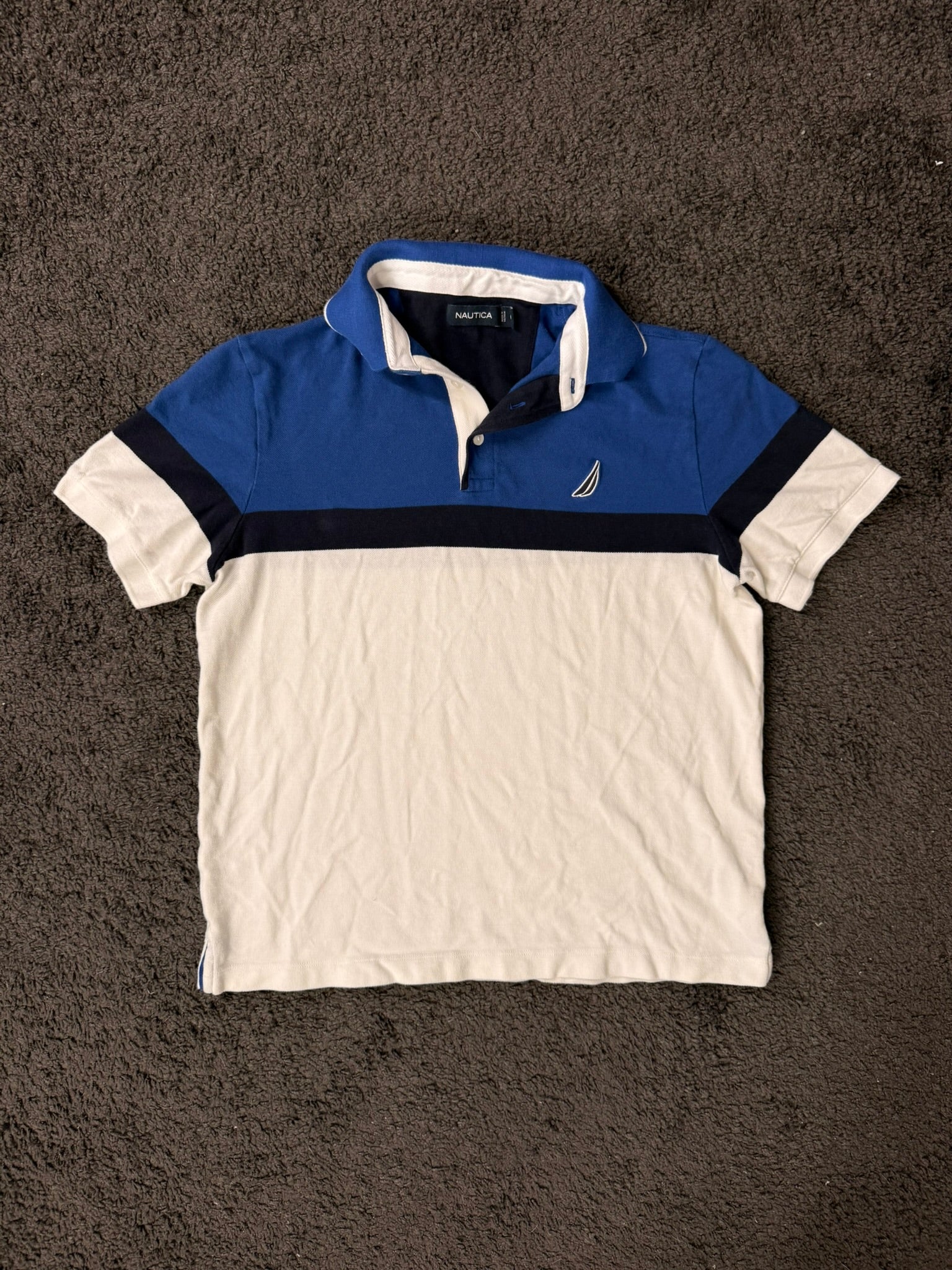 Nautica Polo Shirt Colorblock