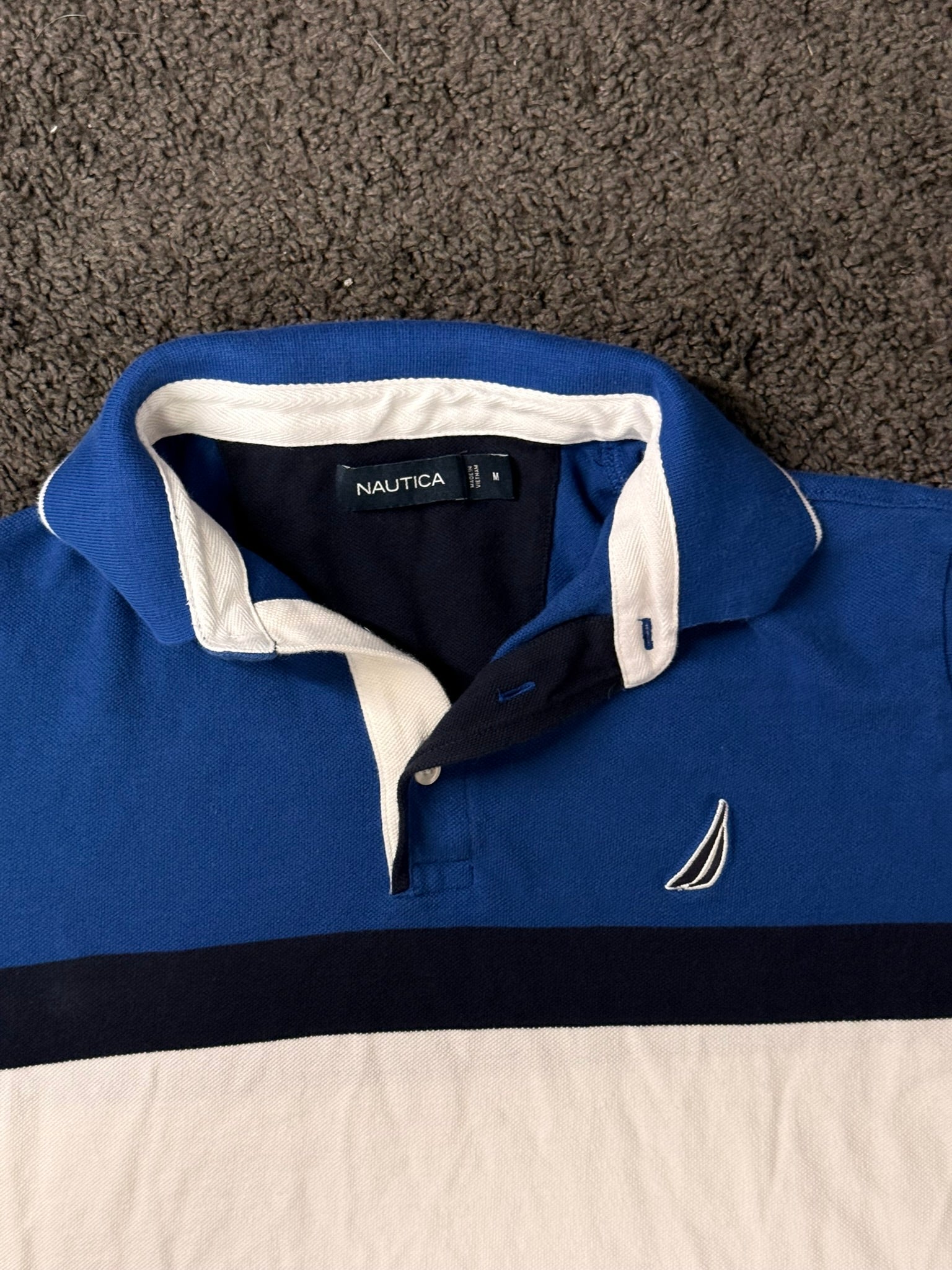 Nautica Polo Shirt Colorblock