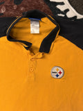 NFL Men's Yellow and Orange Polo-shirts